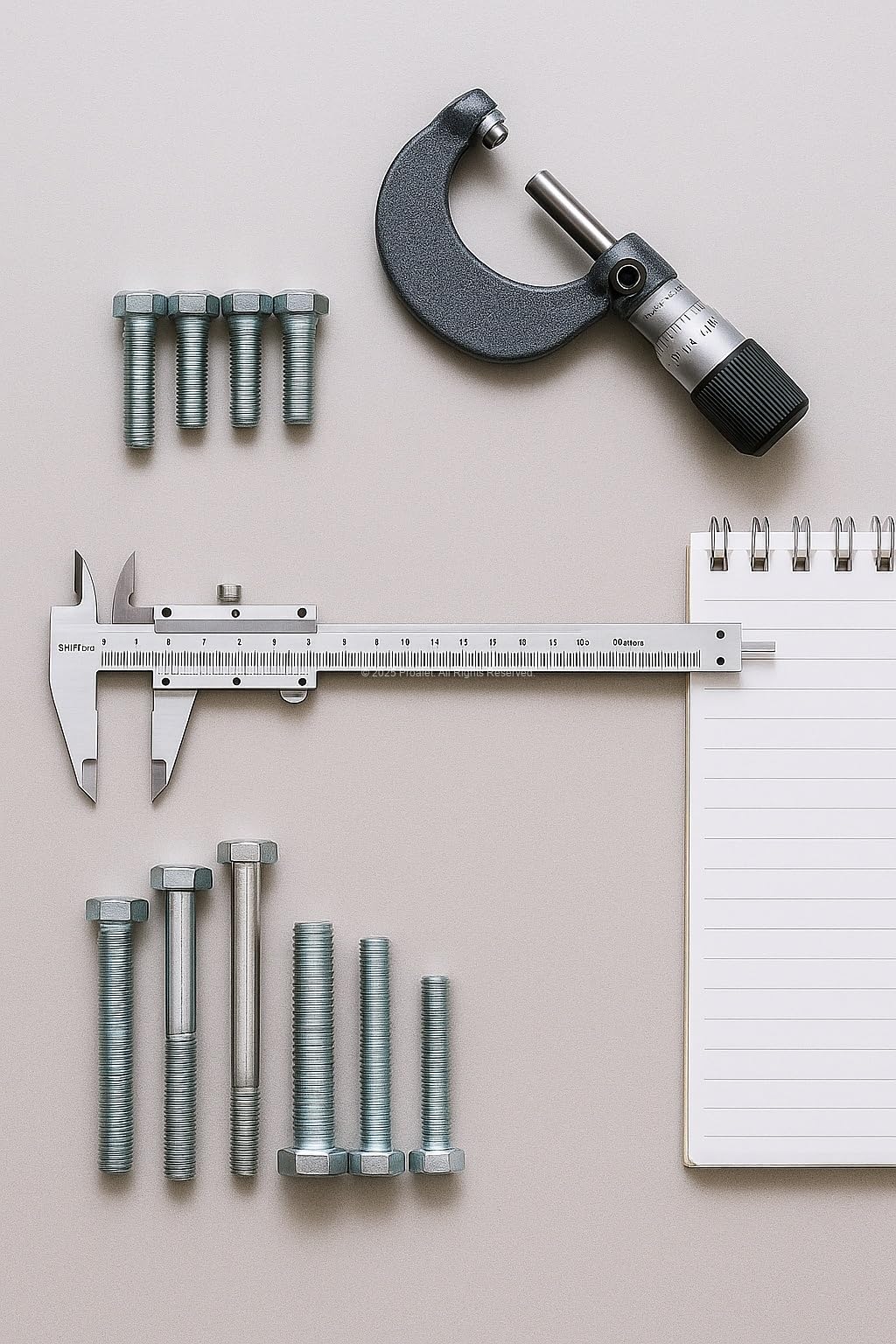 Busstier Analog Kumpas, 150 mm, 0.02 mm Hassasiyetli Ölçüm Aleti, Karbon Çelik Gövde, İç Dış Derinlik ve Step Ölçüm Uygunluğu ile Teknik Kaliper