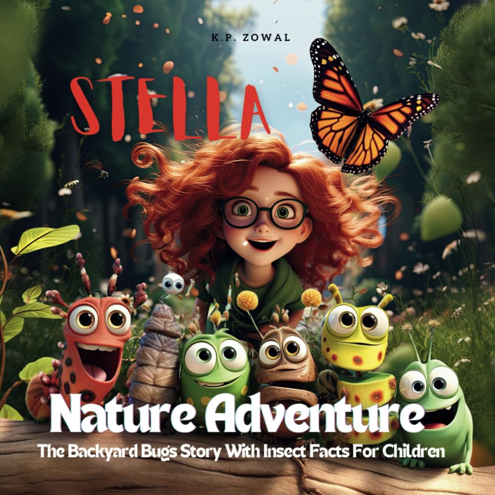Stella Nature Adventure: The Backyard Bugs Story With Insect Facts For Children (Educational Storybook Collection for Children ages 2-8)
