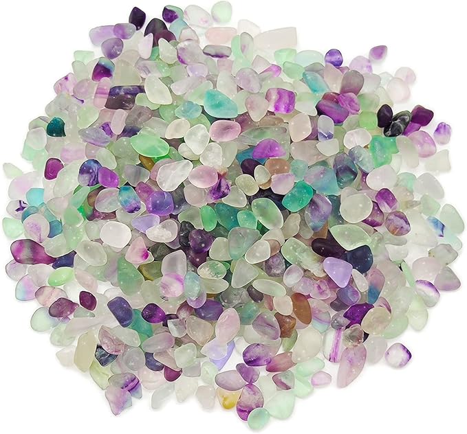 Aquarium Gravel,Natural Mutilcolor Fluorite Decorative
