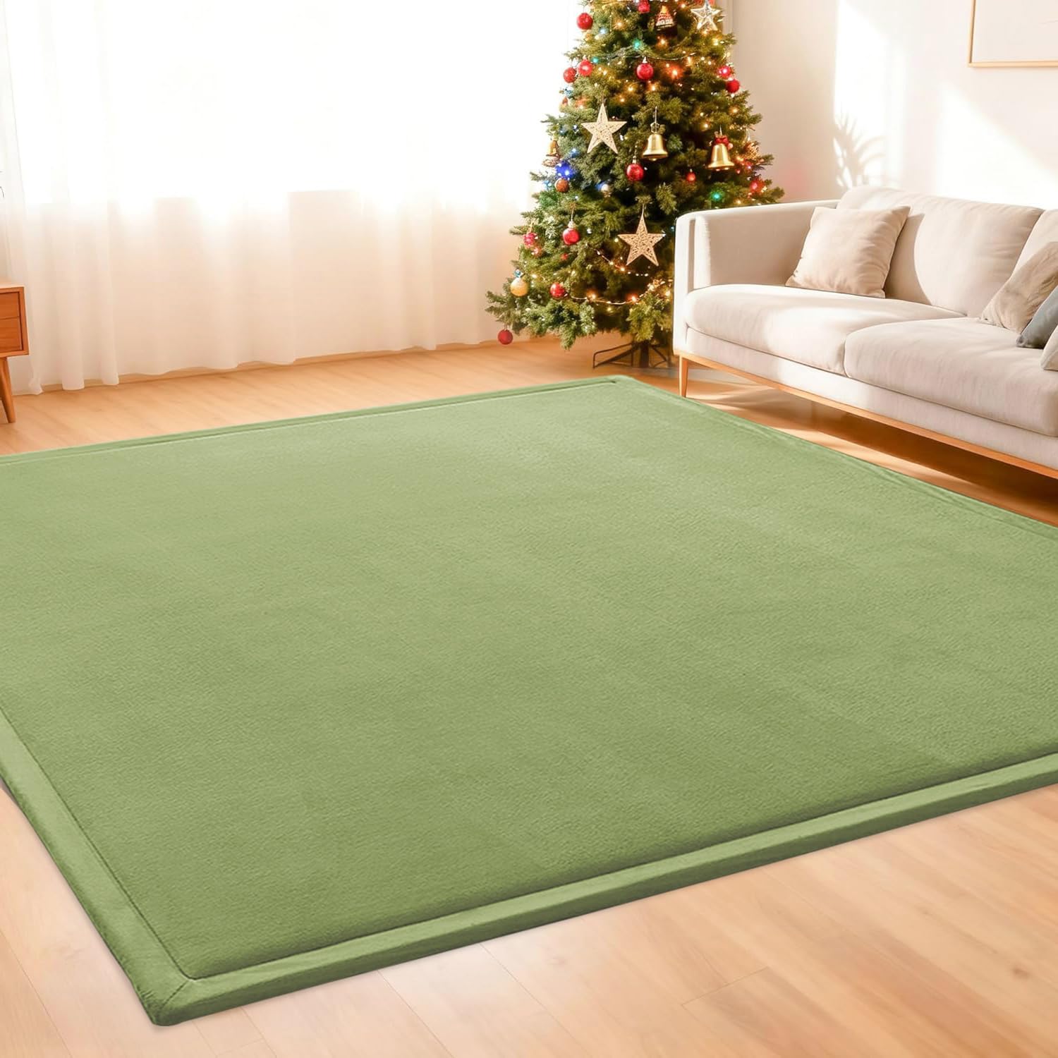 Grand tapis en velours éponge de qualité supérieure pour salon