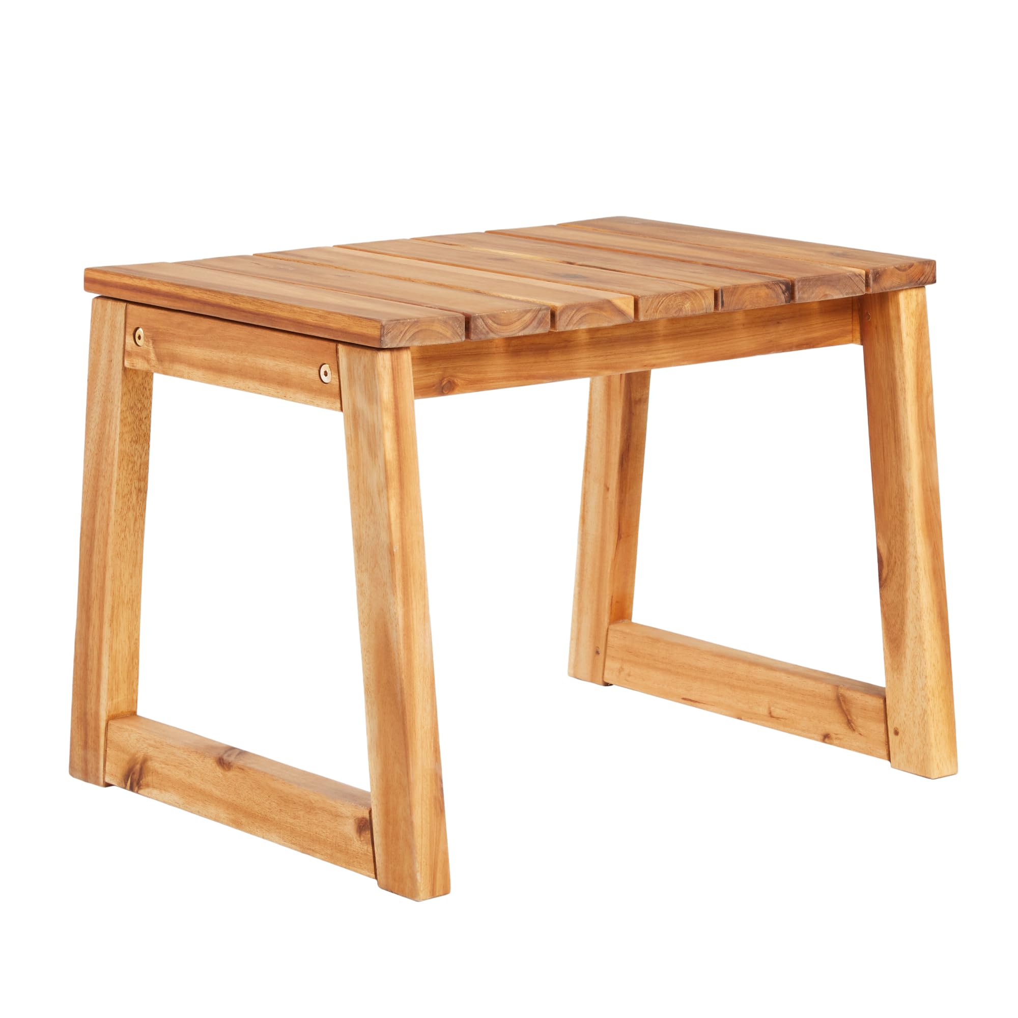 Walker Edison Dekian Side Table, Natural