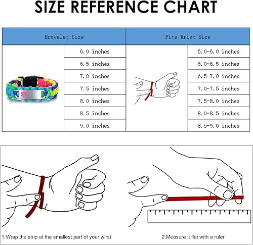 Miniatura 5 de JF.JEWELRY Pulsera de alerta médica para mujer  Pulsera de identificación de emergencia médica de acero inoxidable  Pulsera de alerta médica