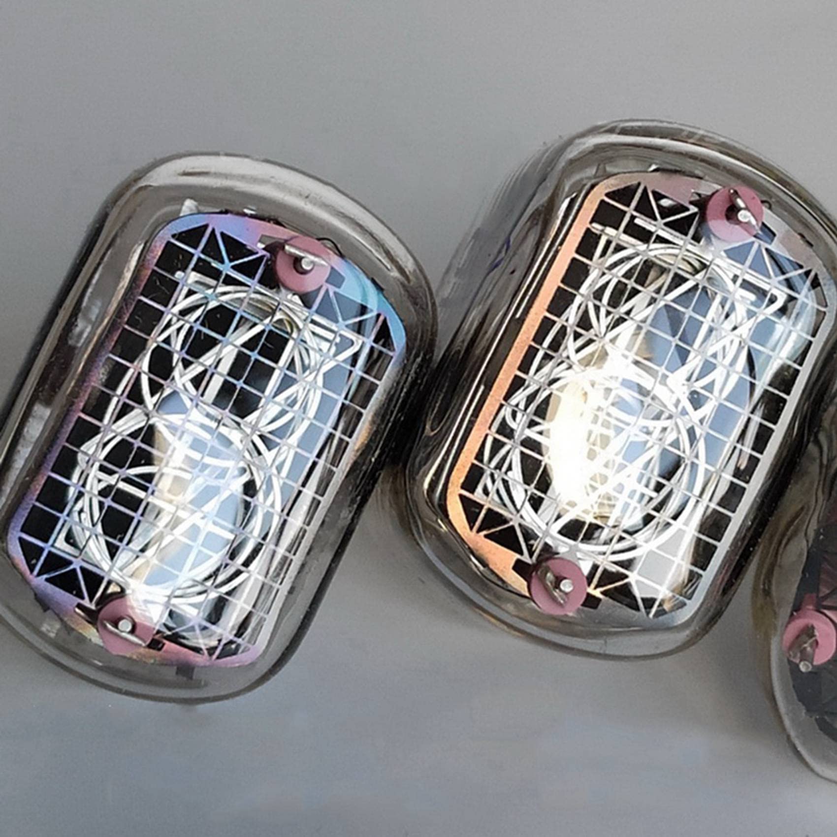 4Pcs New IN-12 IN12 Glow Tube für Glow Clock Nixie Digital LED Clock mit Dezimalpunkt