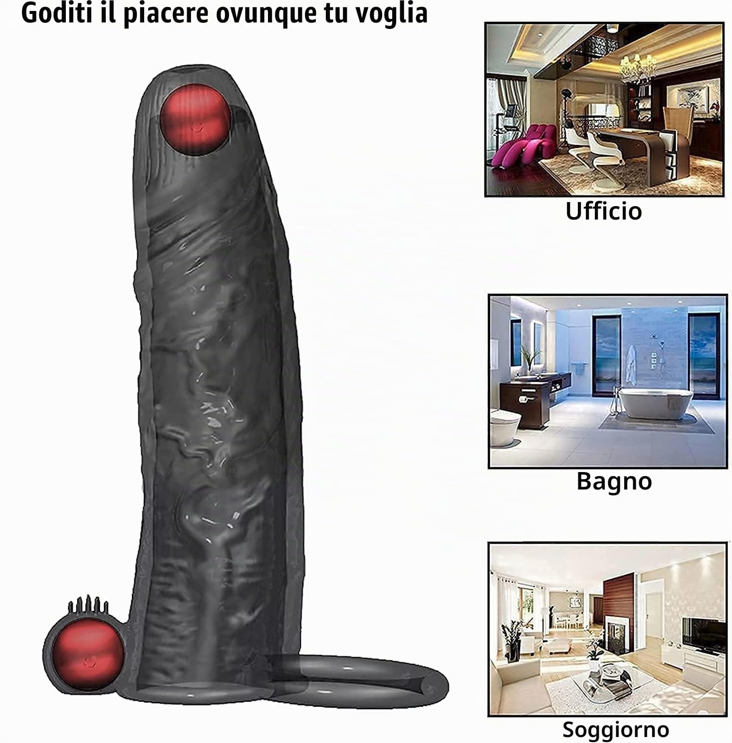 - Soft Sleeve Is Good For Penile Cover Preservativo Di Silicone Dilatatore Del Pene Trasparente Riutilizzabile Manica per il Pene Fit Maschio Ingrandimento Del Pene Eiaculazione
