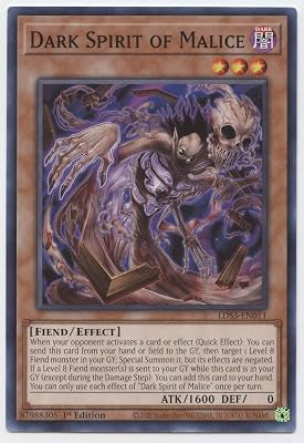 Dark Spirit of Malice - LDS3-EN011 - Common - 1st Edition