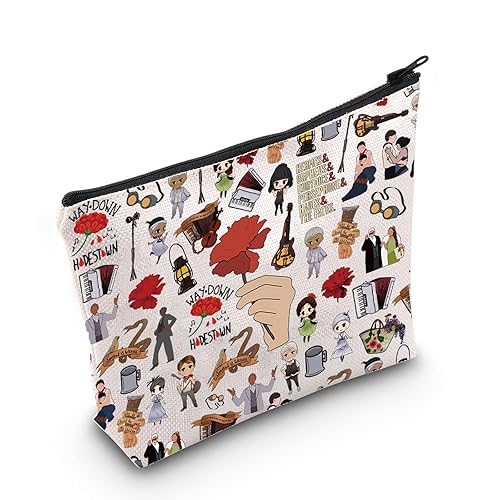 WZMPA Flower Musical Cosmetic Bag Theatre Inspired Gift Way Down
