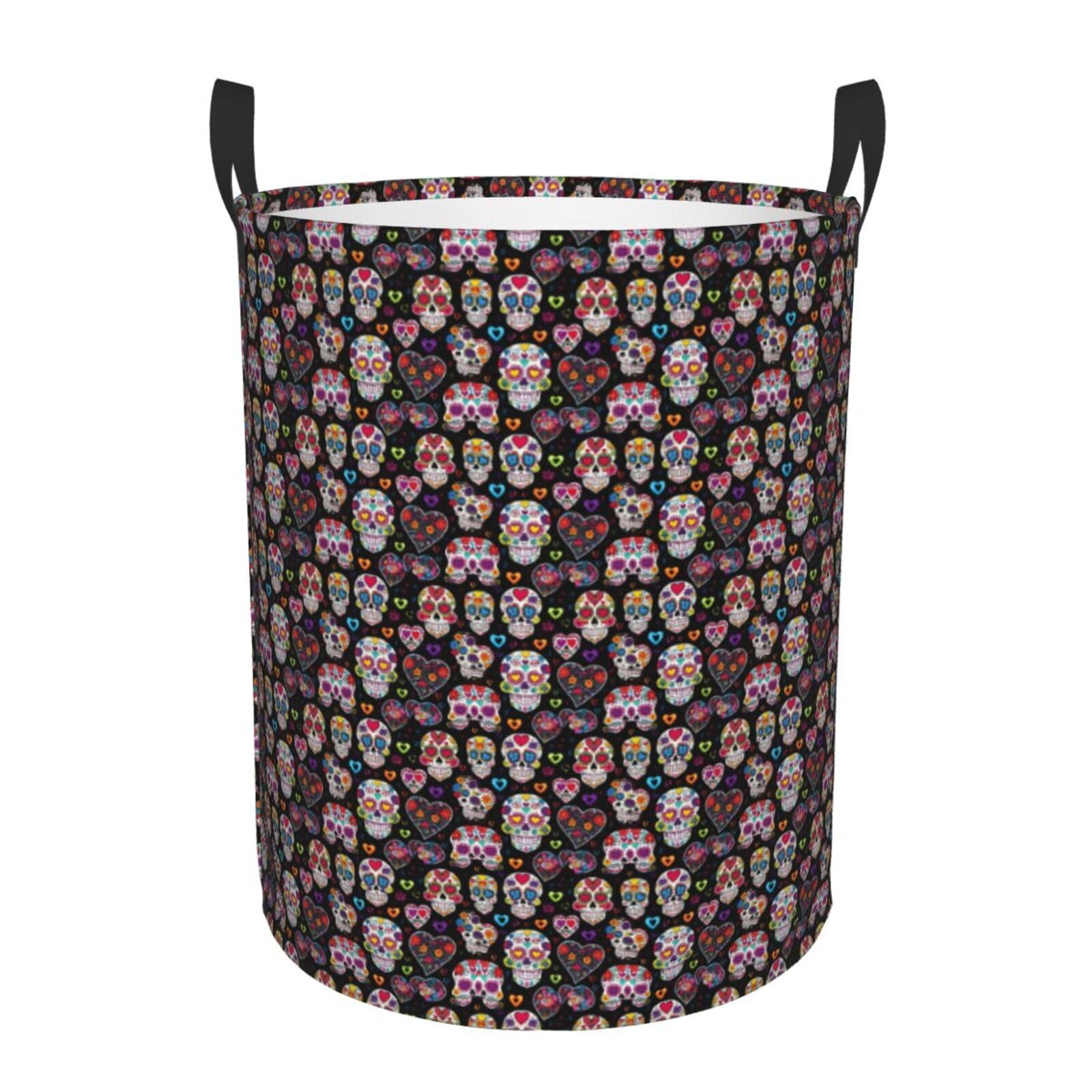 Panier à linge rond étanche style mexicain pour ranger sans effort