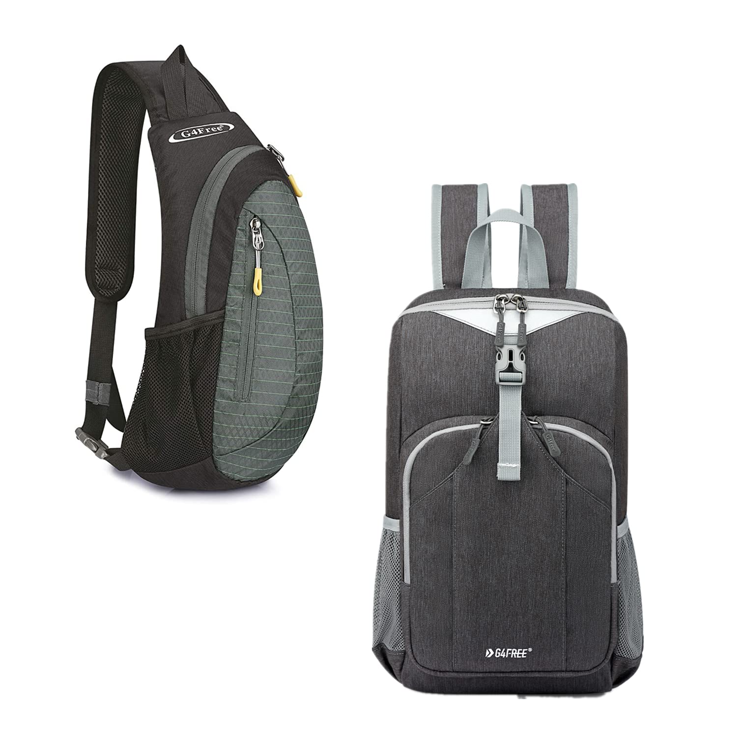G4Free Sling Bags Small Cross Body Chest Sling Backpack Mini 10L Hiking Backpack For Outdoor