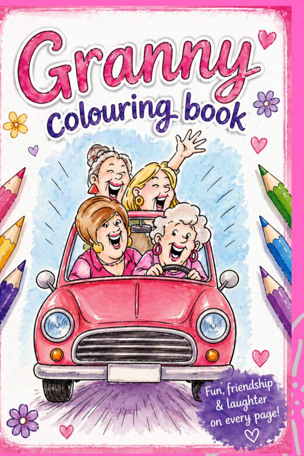 Granny Colouring Book