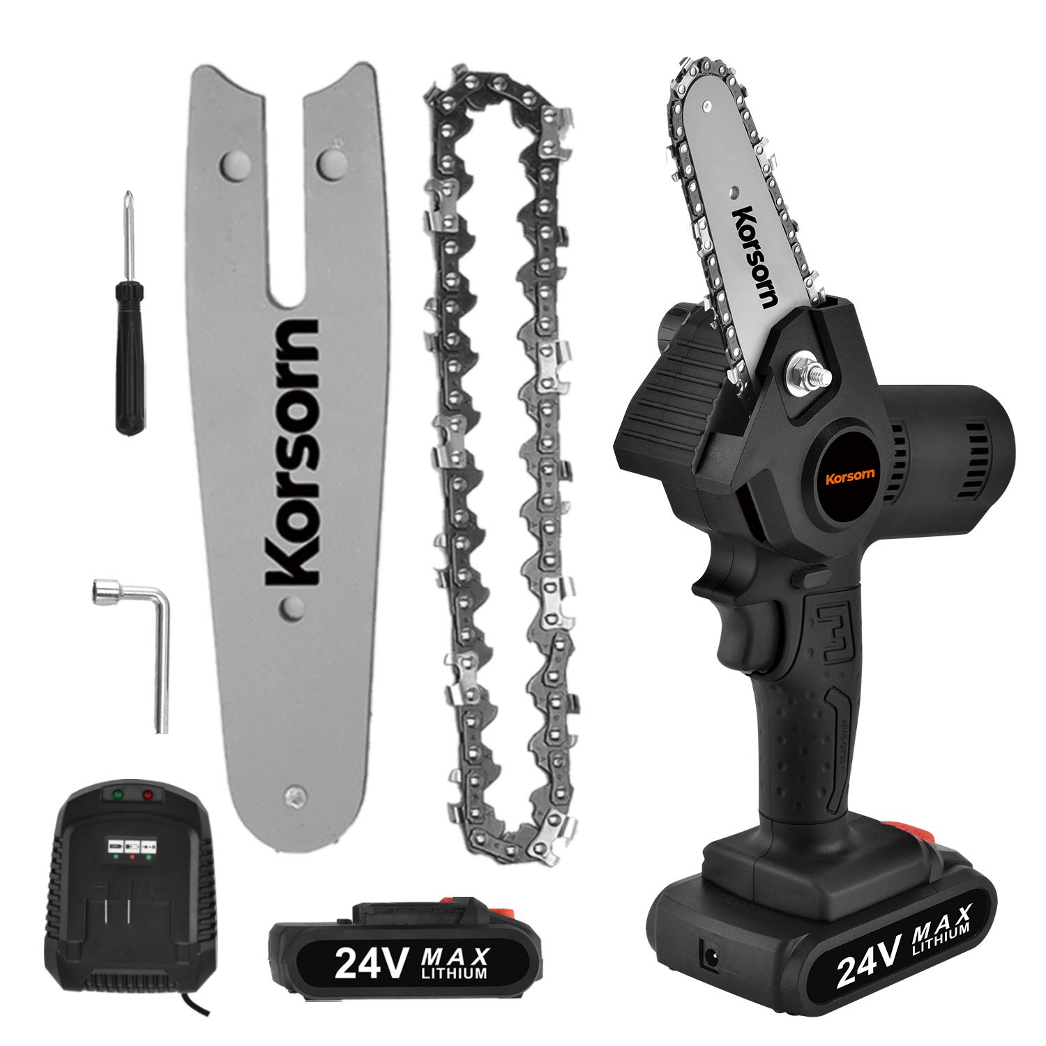 Buy Mini Chainsaw 4Inch Cordless Electric Protable Chain Saw with