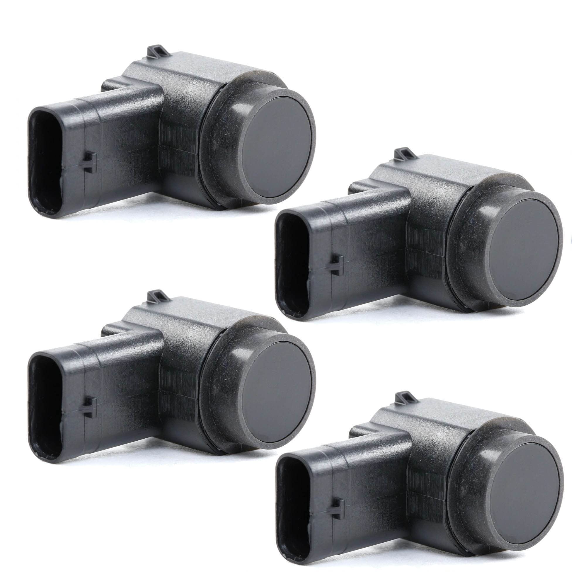 (Lot de 4) Capteur Radar de Recul Aide Stationnement Arrière compatible pour Q7 FREELANDER 2 VIVARO A GRAND SCENIC II KANGOO LAGUNA III SCENIC II TRAFIC II C30 S80 II XC90 I - 3C0919275L