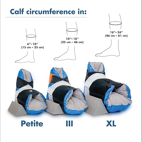 Miniatura 9 de Stryker - Sage Prevalon - Protector de talón III - 1 protector de talón - Bota acolchada para aliviar la presión del talón con cuña estabilizadora