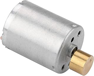 Agatige Vibration Motors, RF370 DC 12V 8000RPM Small Electric Motor Micro Vibrating Motor Powerful DC Vibrating Motor with Double Eccentric Wheel for DIY Electric Massager, Beauty Instrument