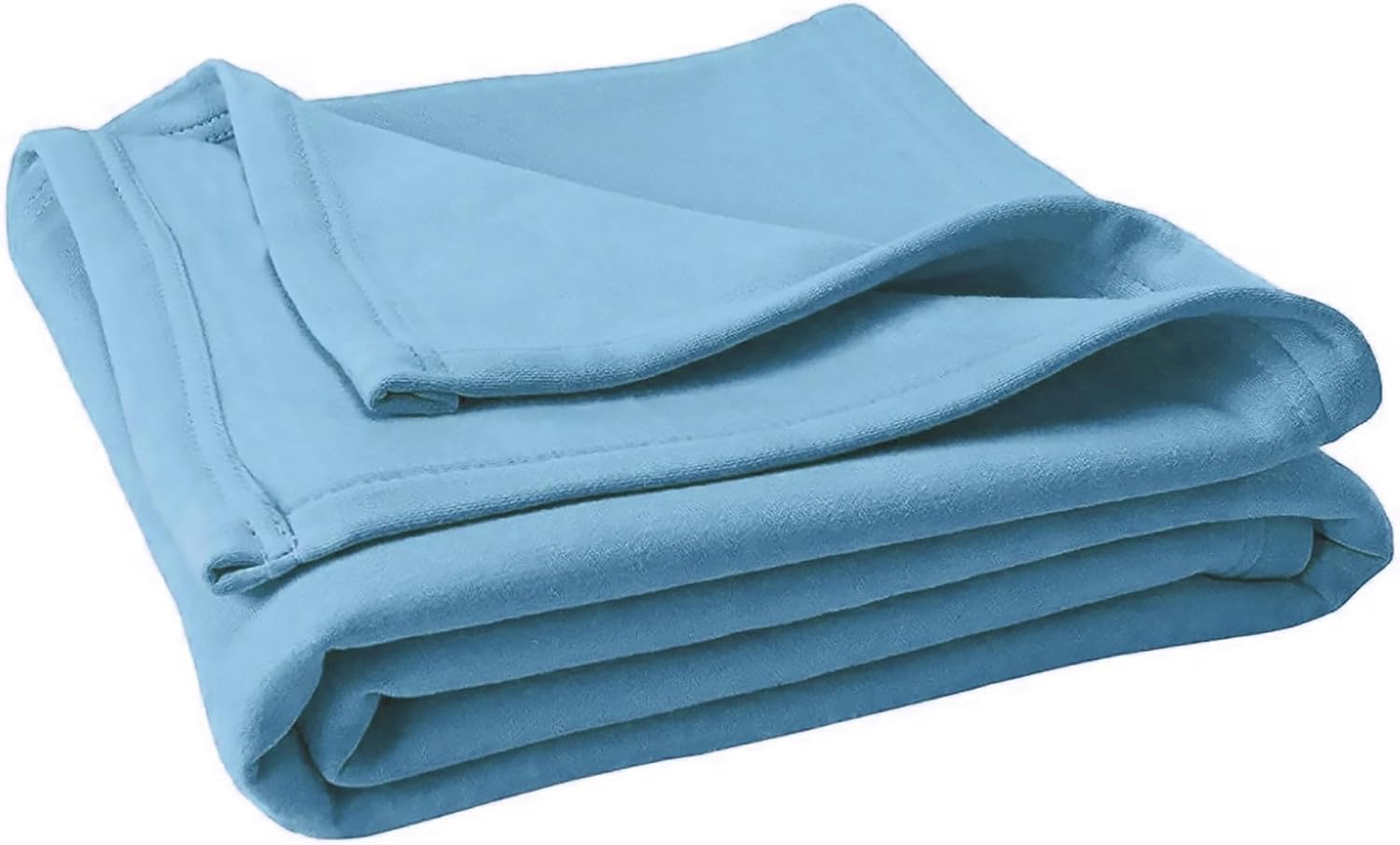 The Home Talk Polar Fleece Blanket (Set of 3) Thermal Lightweight Poly-Fiber Material All Season Plush Throw Paw Blankets for Dogs, Cats, Pet Blankets 42’’ x 58’’, Smokey Blue (Set of 3)