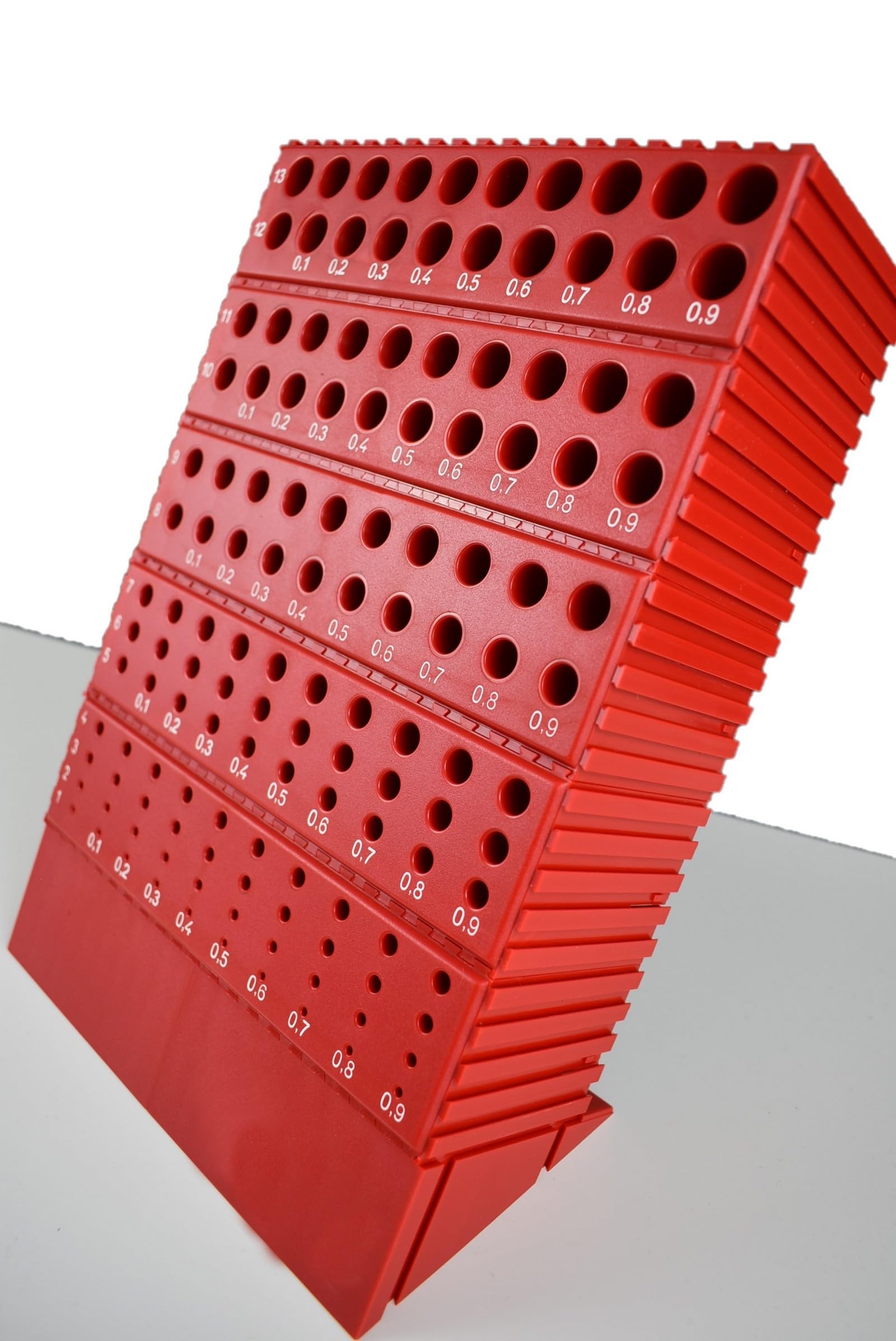 Bohrerregal für Bohrer Ø 1,0-13,9 mm 130 Bohrer