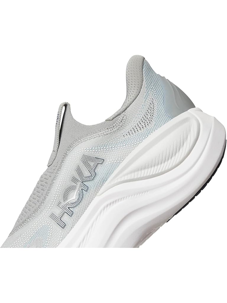 Gray Hoka Skyward Laceless