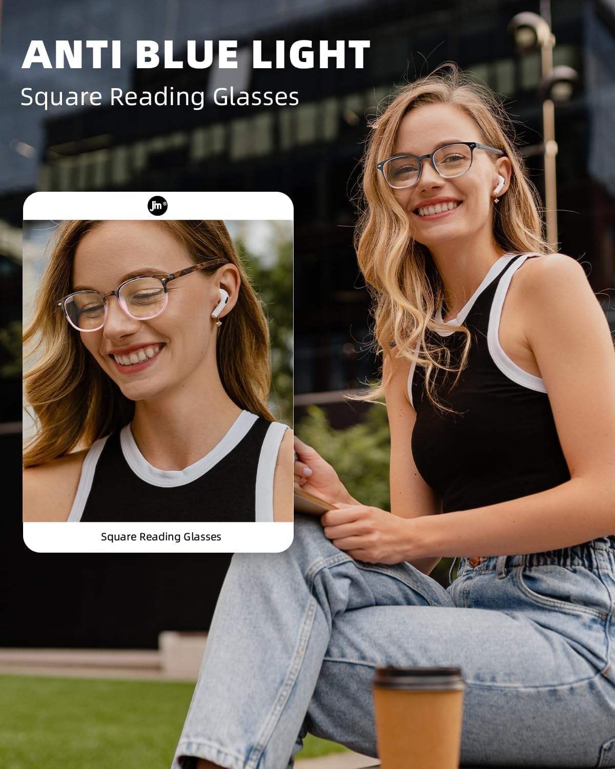 JM Gafas de Presbicia y Lectura. Cómodas y Duraderas con un Diseño Único. Para Mujer. [Pack 4 Unidades] - 2