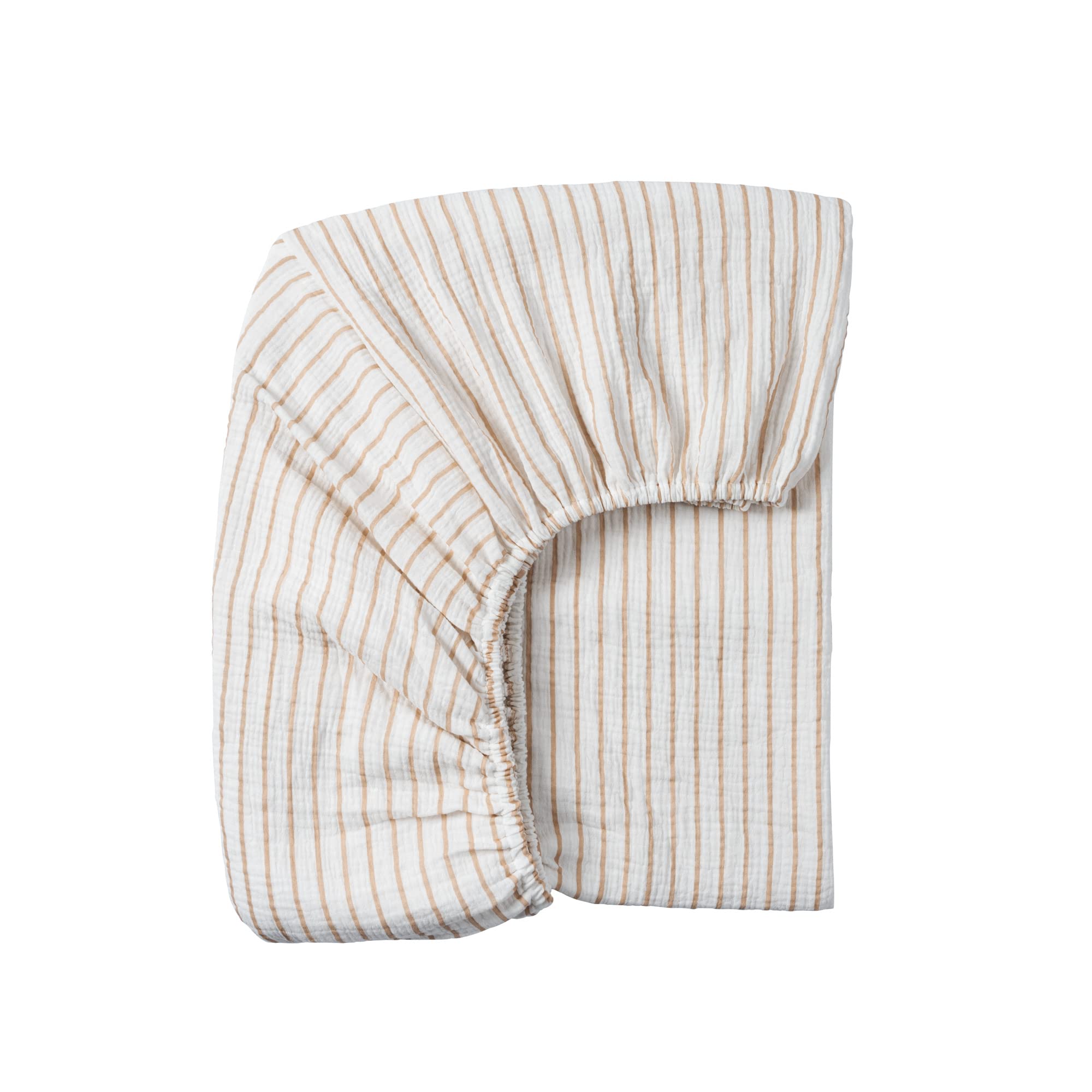 Meracorallo Muslin Fitted Crib Sheet