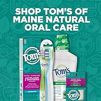 Vista 7 de Tom's of Maine Hilo dental plano antiplaca naturalmente encerado, menta verde, 32 yardas
