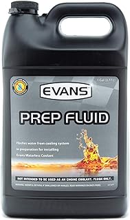 Evans Cooling Systems EC42001 Waterless Prep Fluid With Funnel, 128 fl. oz.