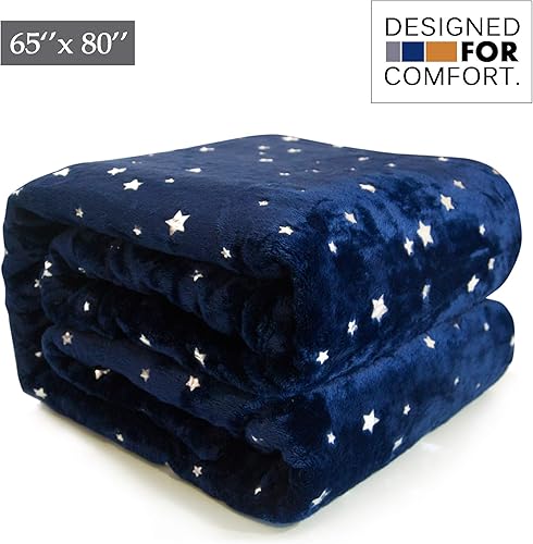 Miniatura 7 de NANPIPER - Manta con diseño de estrellas