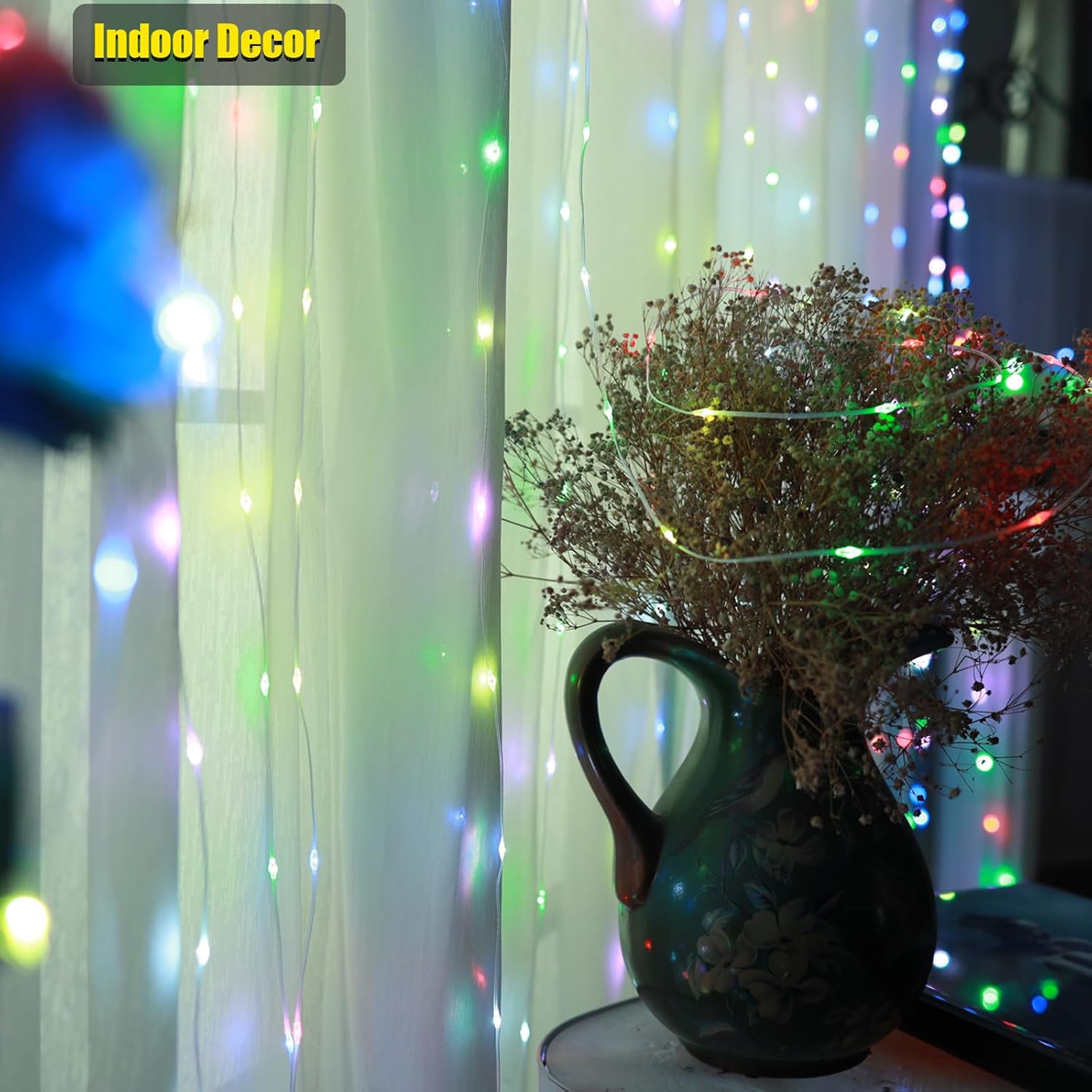 66ft 200 LED Waterproof Rope Lights, Color Changing Fairy String Lights with Remote, 16 Colors & 8 Modes for Outdoor/Indoor Decor, Patio, Garden, Party, Wedding, Halloween, Christmas, Bedroom Lighting