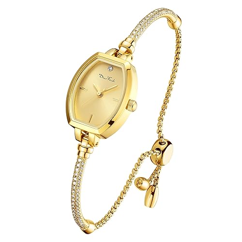 Petite Bracelet Watch for Women, Gifts for Girlfriend Diamond Dress