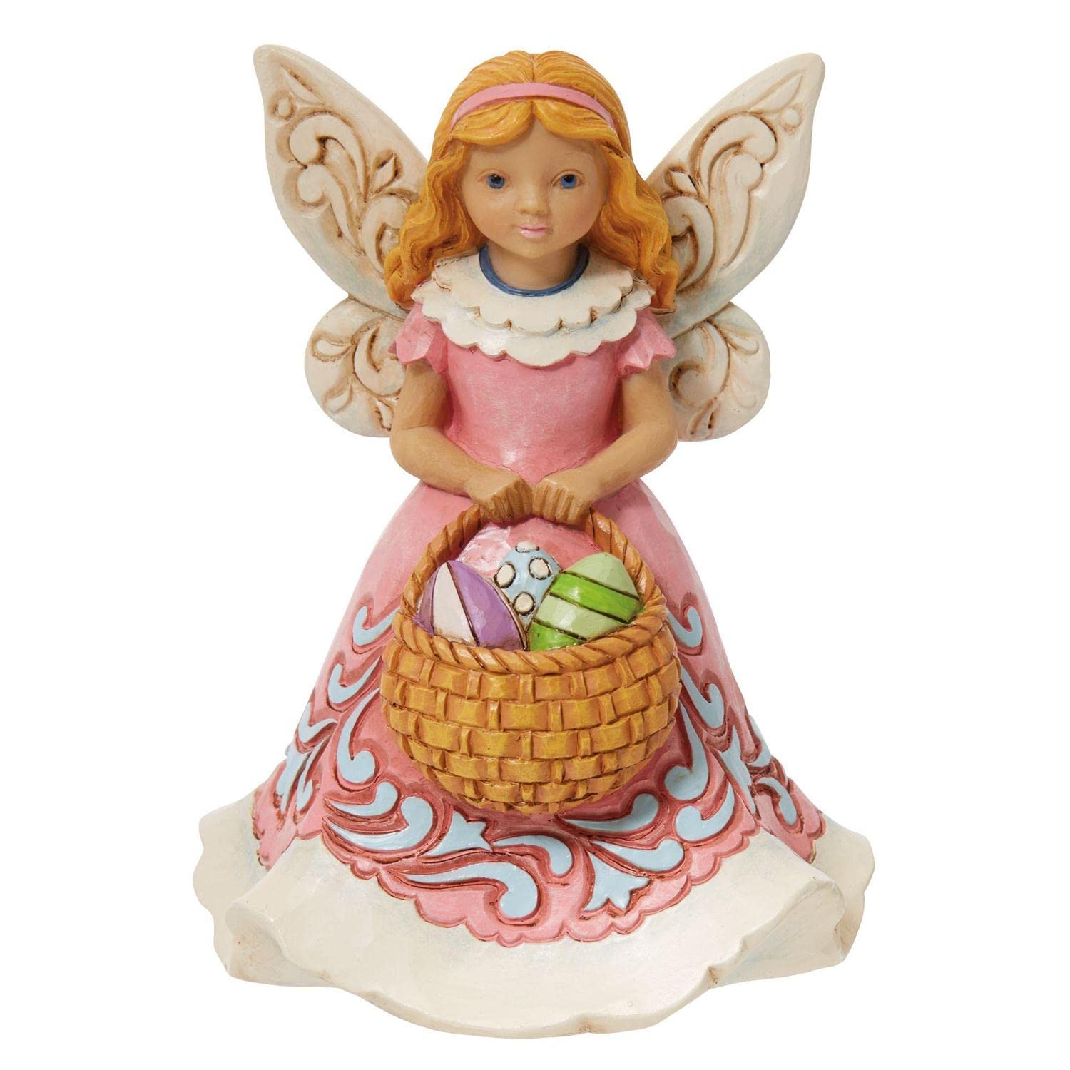 EnescoGift Jim Shore JS HWC Fig Easter Fairy, Figurine, 4.02in H