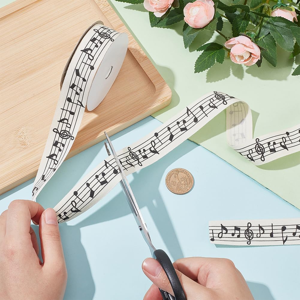NBEADS 10m Musical Notes Ribbons - Image 3