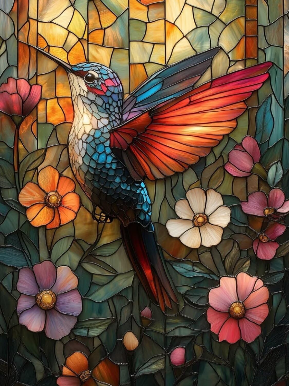 Malowanie diamentami Bird, malowanie diamentami dla dziewczynki, kwiat, 5D kryształowy diament zestaw do haftu krzyżykowego, DIY koraliki do przyklejania hobby kreatywne hobby dla dorosłych, prezent