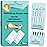 EasyHome 5 Panel Urine Drug Test Kit, Testing THC/Marijuana, AMP, BZO, COC, OPI 2000, at Home All Drugs Screening Tests, EDOAP-754 2 Pack
