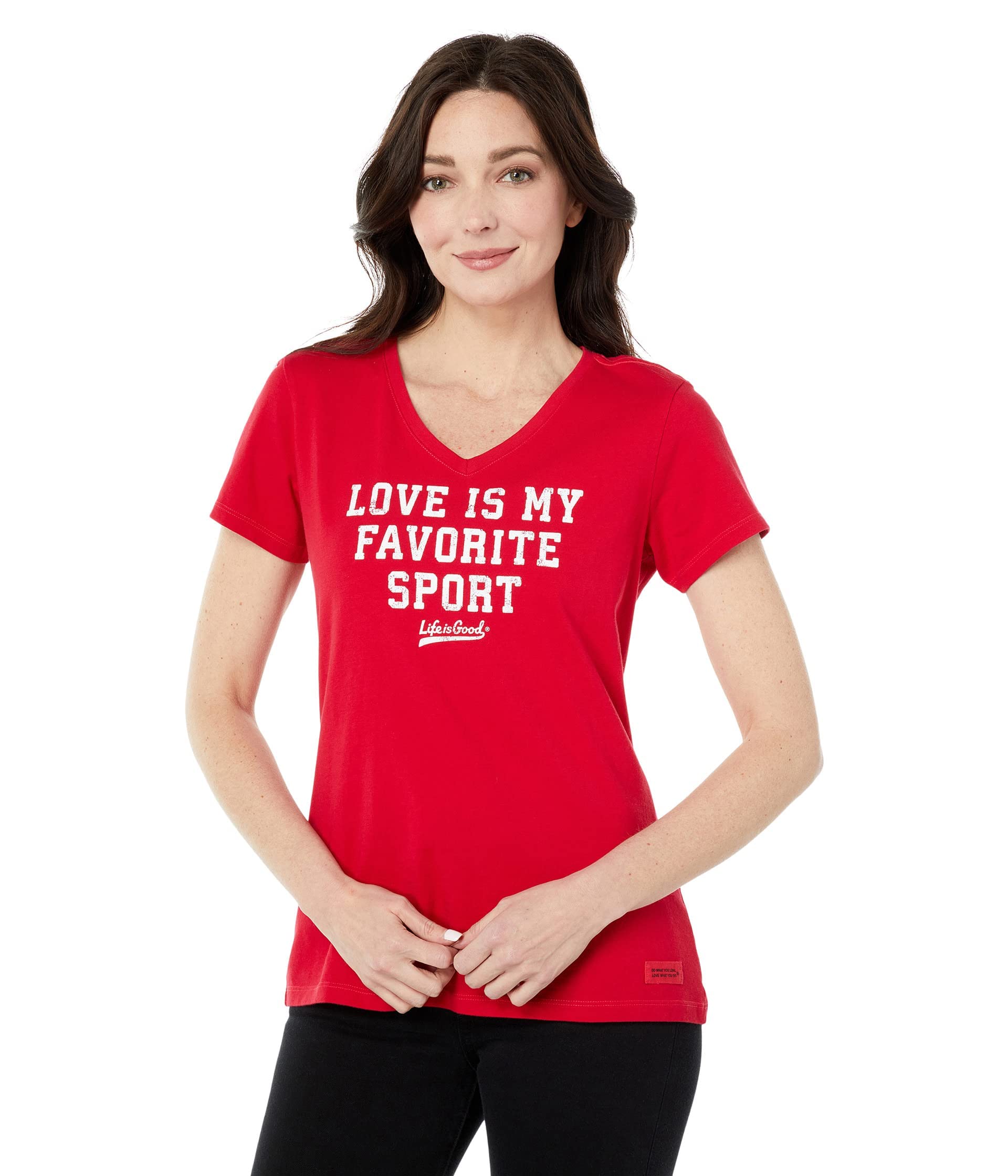 Life is Good Love is My Favorite Crusher™ Vee