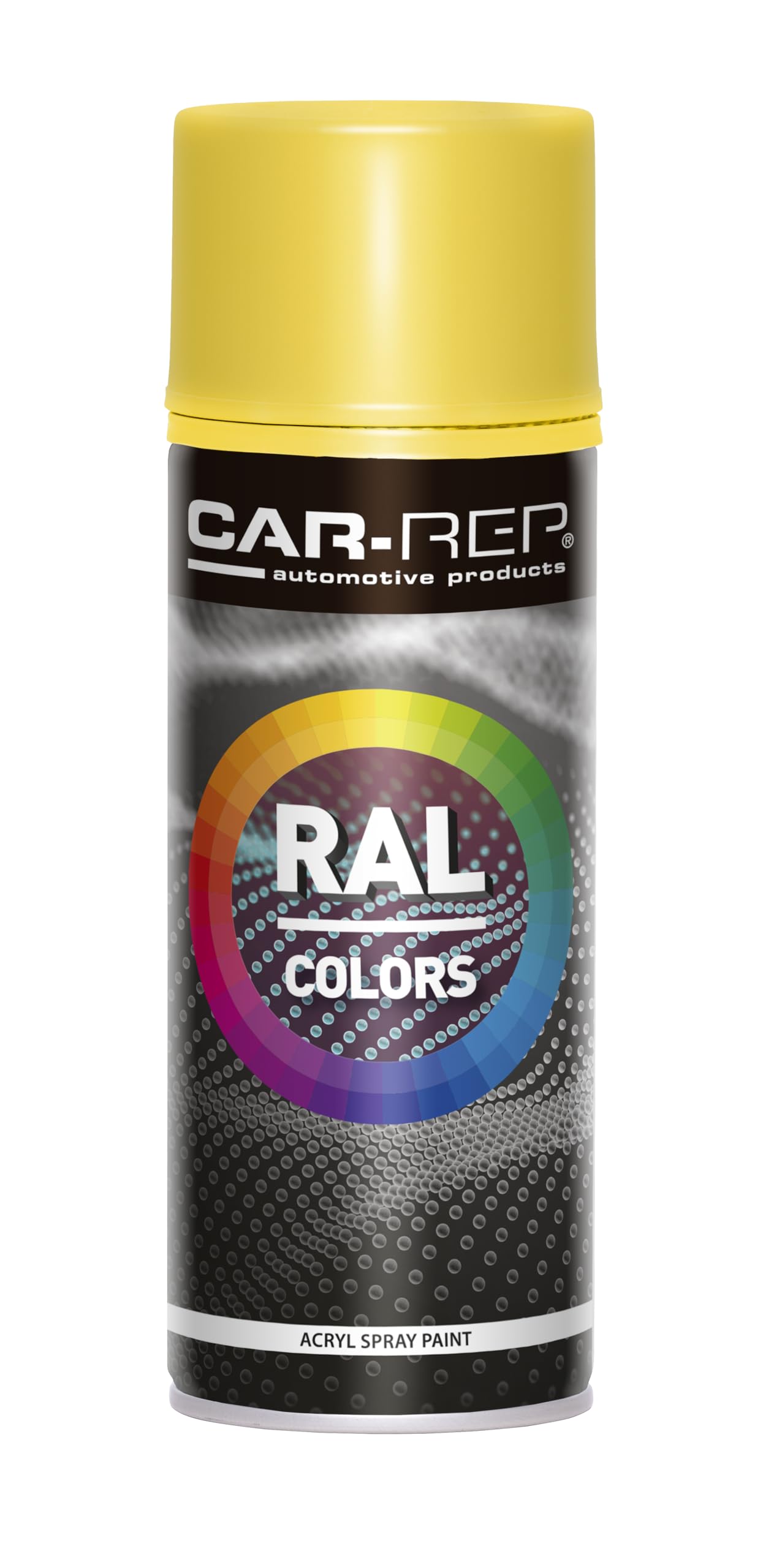 Maston Car-Rep Auto Spray Paint RAL1021 Rape Yellow Gloss 400ml