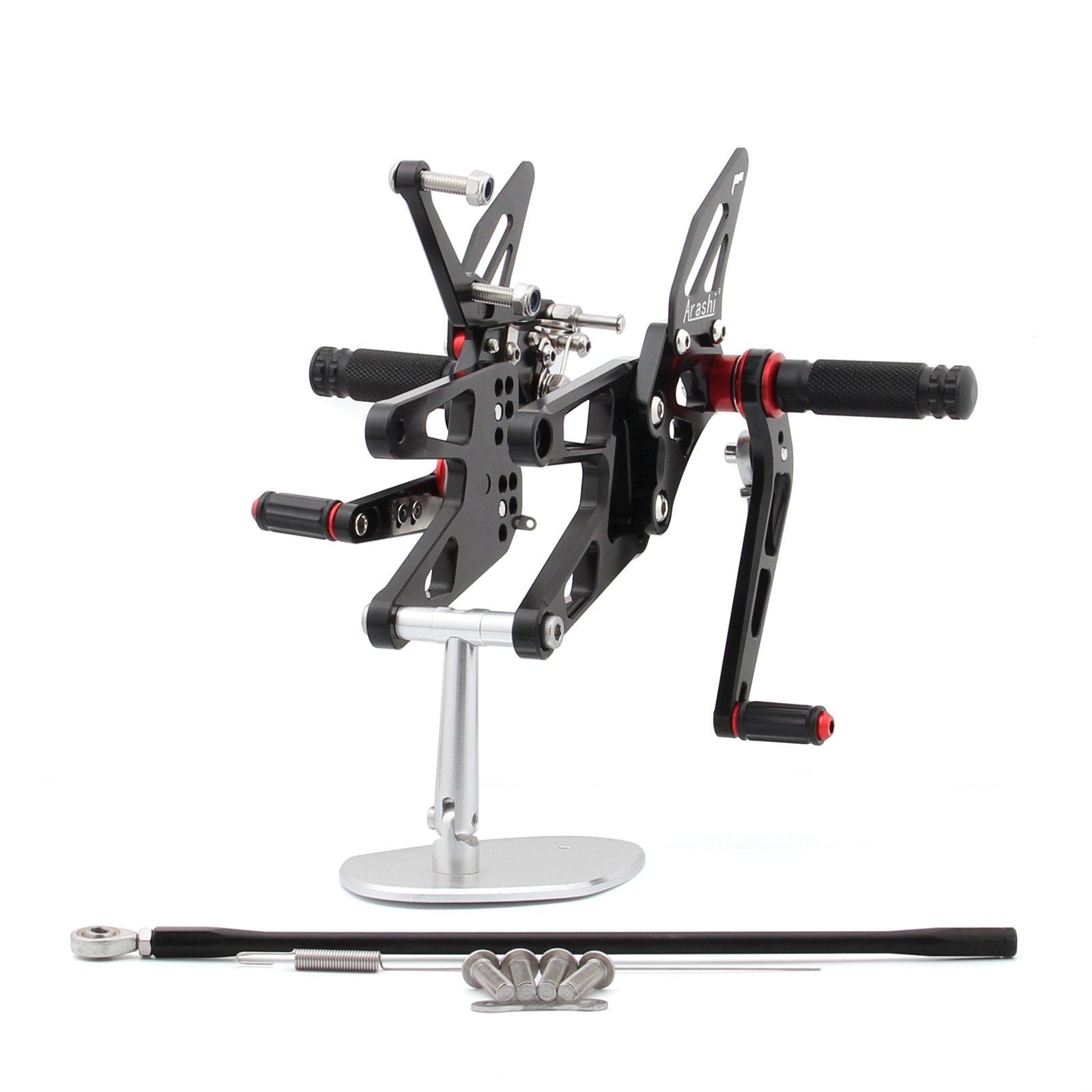 Topteng Impianto Pedane Pedali Fit adatto per Yamaha YZF R6 2003-2005