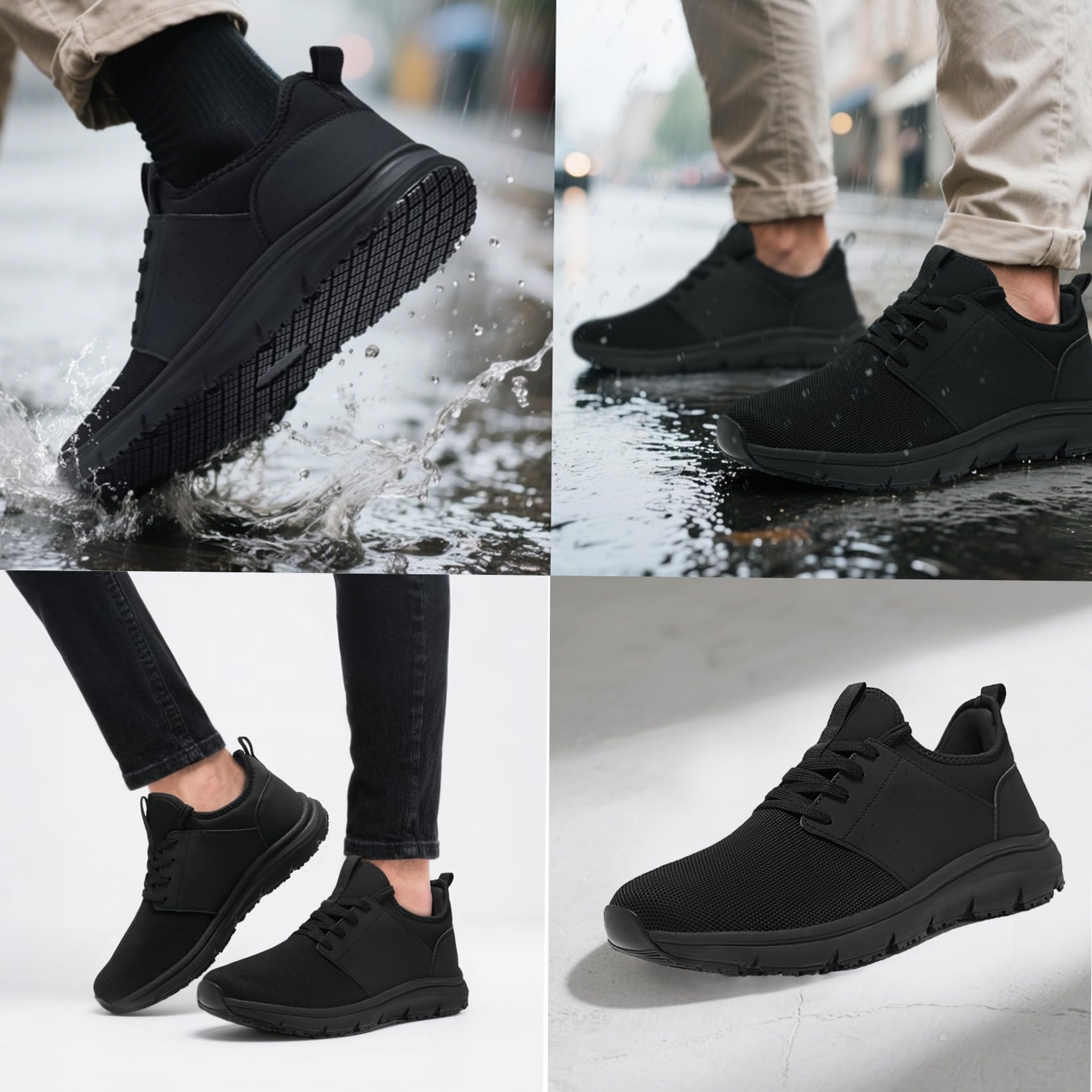 Chaussures de Homme Casual Running Baskets Légères Slip-on 39-47