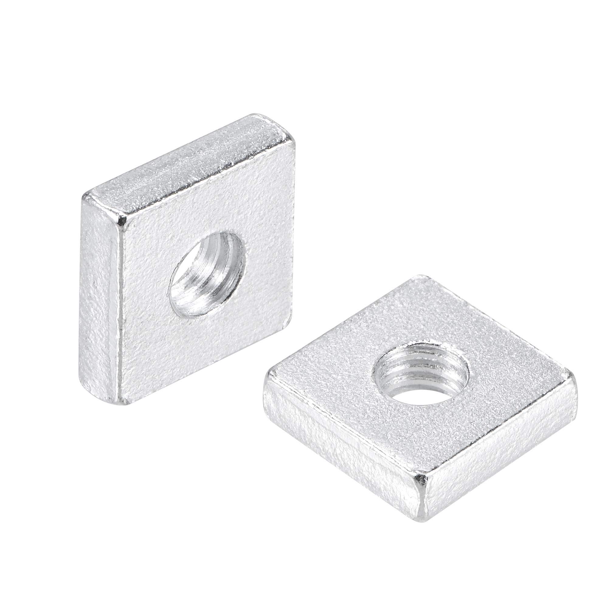 M6 Square Nuts - Zinc Plated Assortment Kit (25) -1