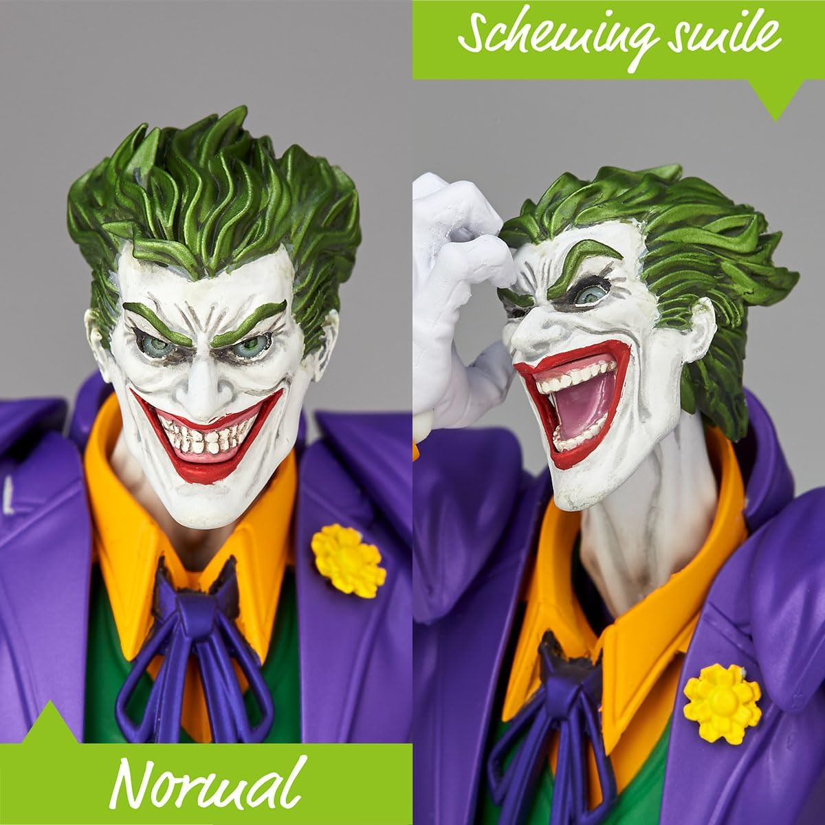 Revoltech Amazing Yamaguchi DC Heroes Joker (1.5 Ver.) Action Figure