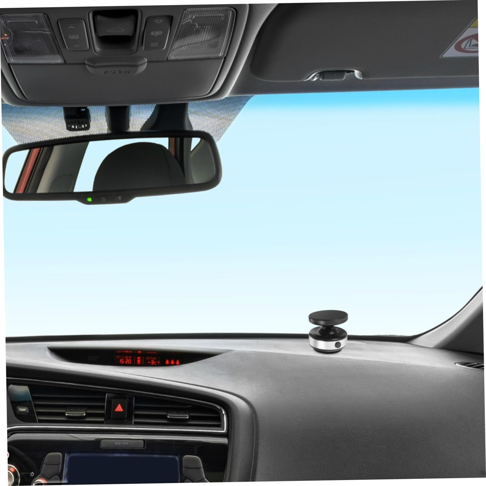 Supporto Cellulare Auto Magnetico Ventosa Forte, Angoli Regolabili, in Plastico, per Cruscotto e Smartphone