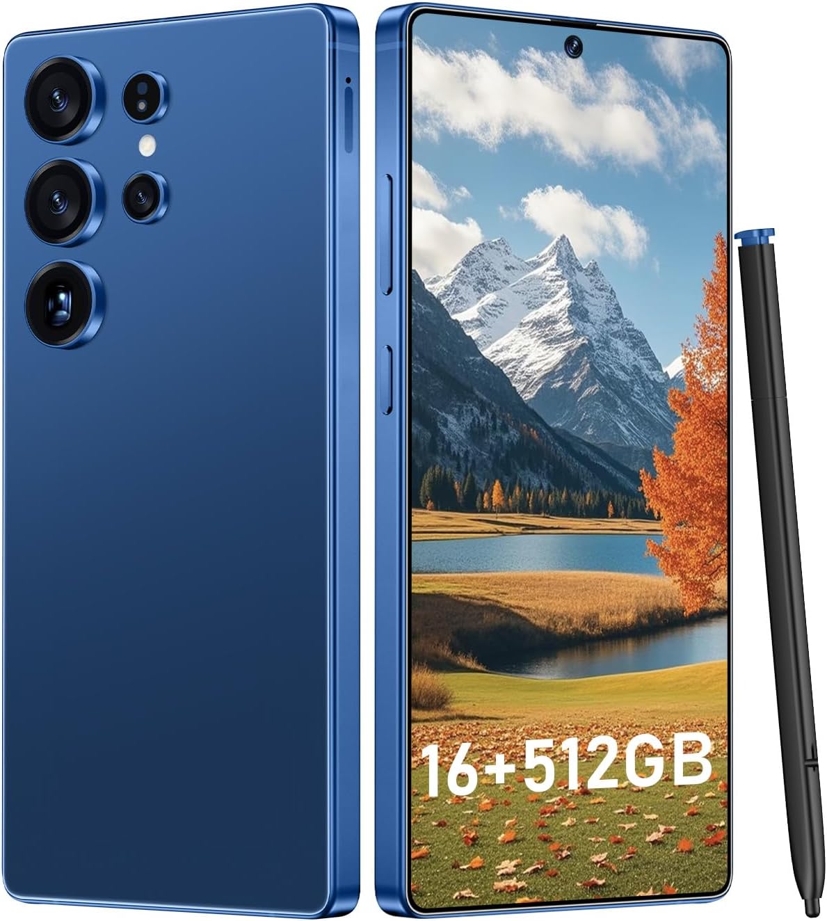 I25 Ultra Powerhouse 16GB512GB, batería de 2 días de 7000mAh, enorme teléfono Android 14 de 6.99 pulgadas con lápiz capacitivo incorporado su