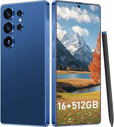I25 Ultra Powerhouse 16GB512GB, batería de 2 días de 7000mAh, enorme teléfono Android 14 de 6.99 pulgadas con lápiz capacitivo incorporado su