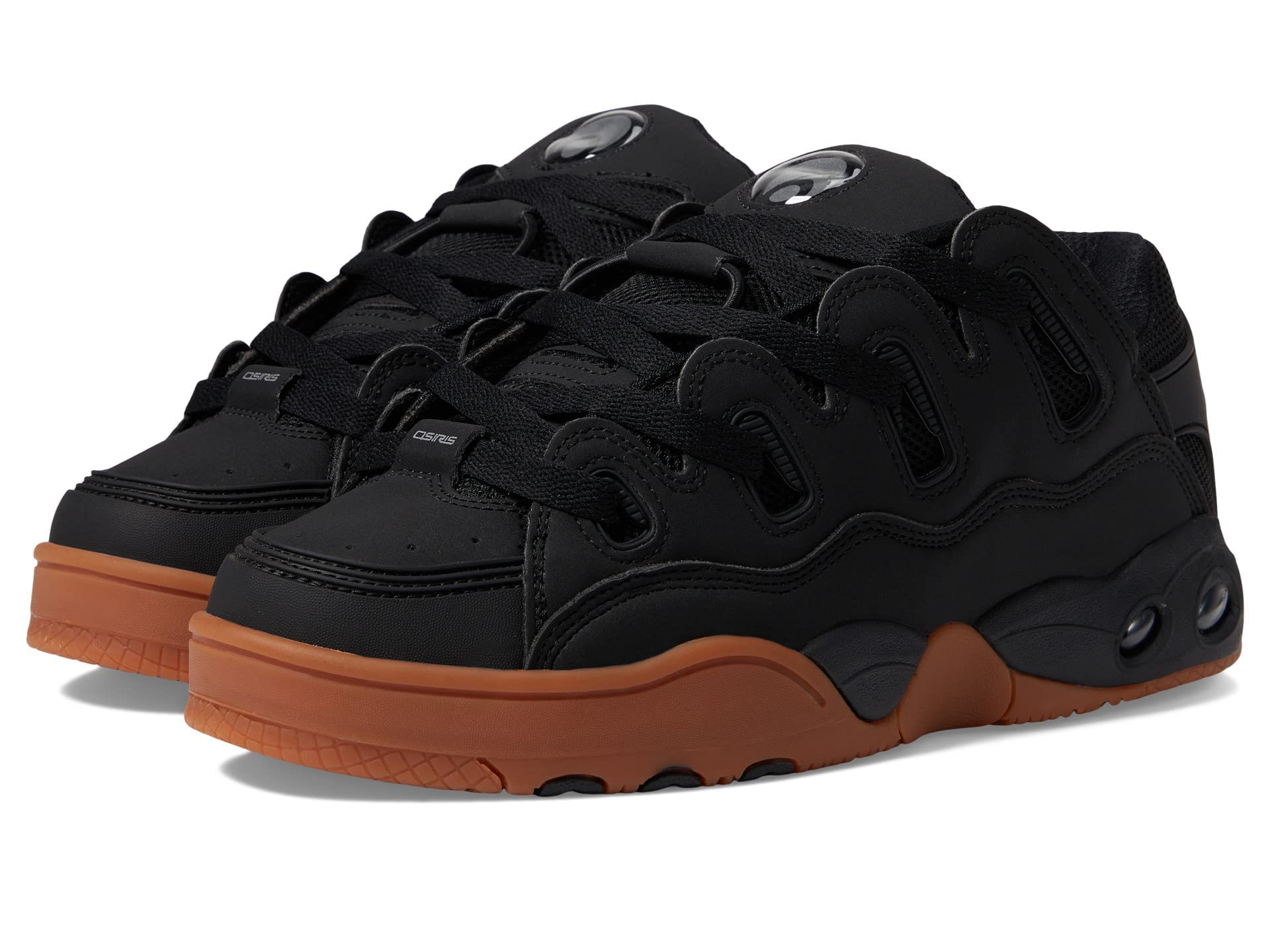 D3 OG Osiris Mens Shoes in black-black-gum for men