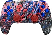 Vista 27 de Custom Wireless Controller Compatible with PS5 - Multiple Designs Available (Gold Chrome)