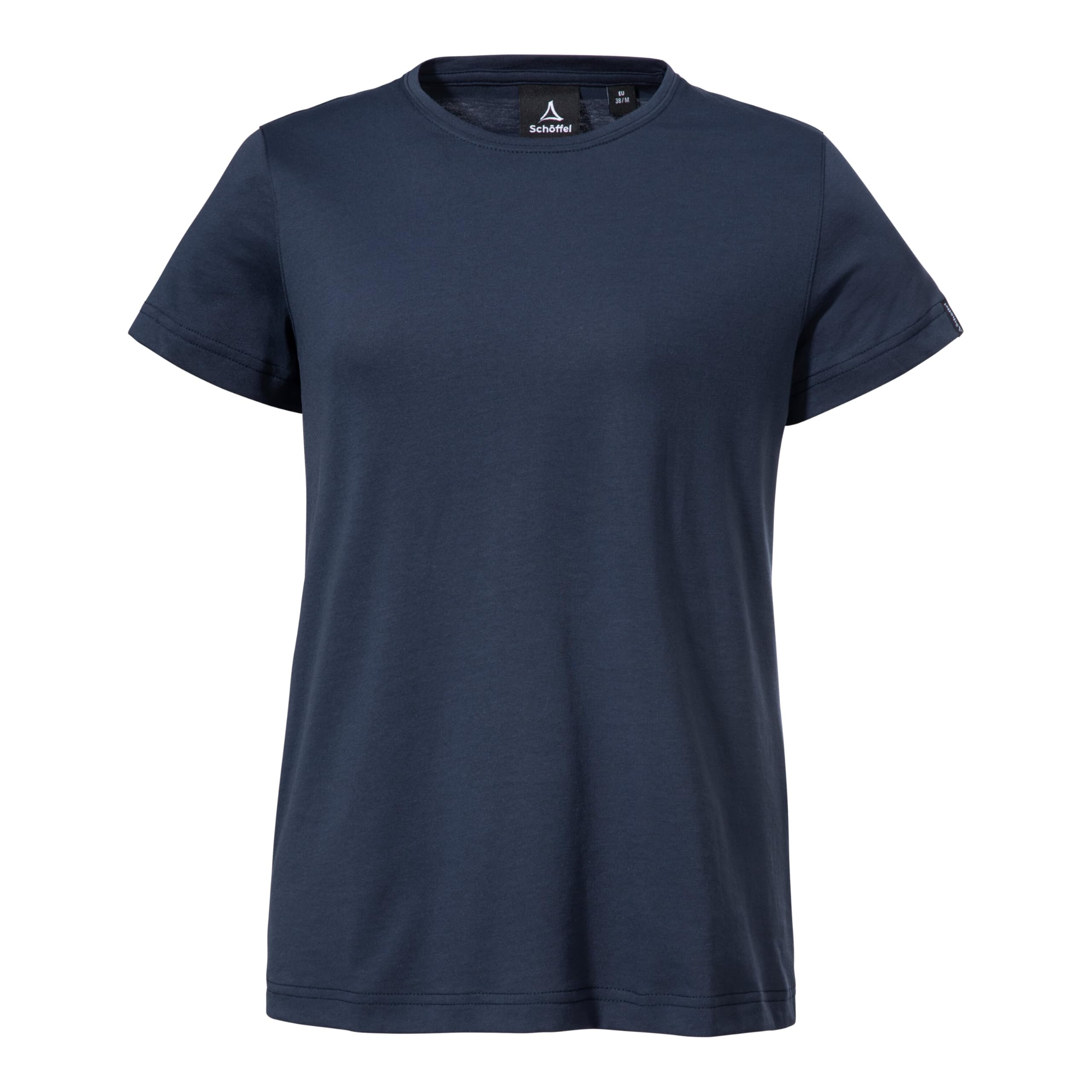 Schöffel Damen T Shirt Style Collada WMS, schnell trocknendes T-Shirt mit Rundhalsausschnitt, Funktionsshirt aus recyceltem Material