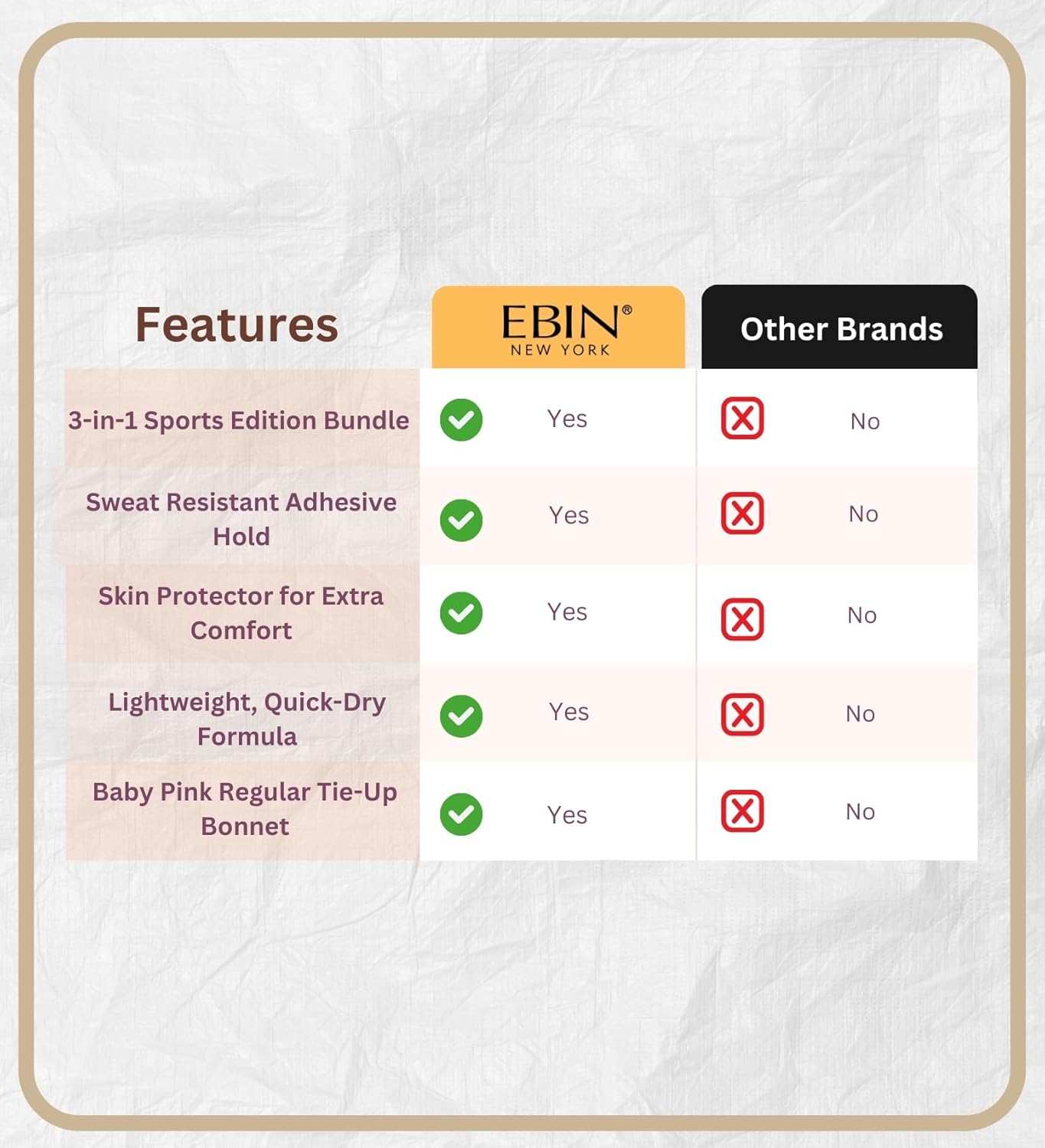 Lace Wig Glue Kit – Wonder Lace Bond Adhesive Sports Edition Bundle with Skin Protector Sports Edition 2 fl oz + Tie-Up Bonnet Baby Pink Regular by EBIN NEW YORK – Gift Set (3 Items)