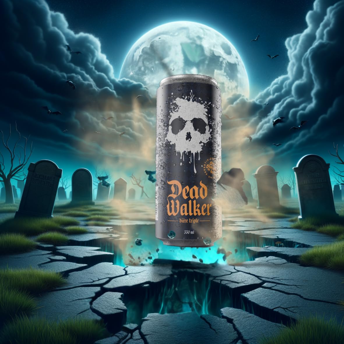 Bière sans alcool DEAD WALKER Triple 0%