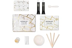 Gold Art Kintsugi Repair Kit for Ceramic Bowls