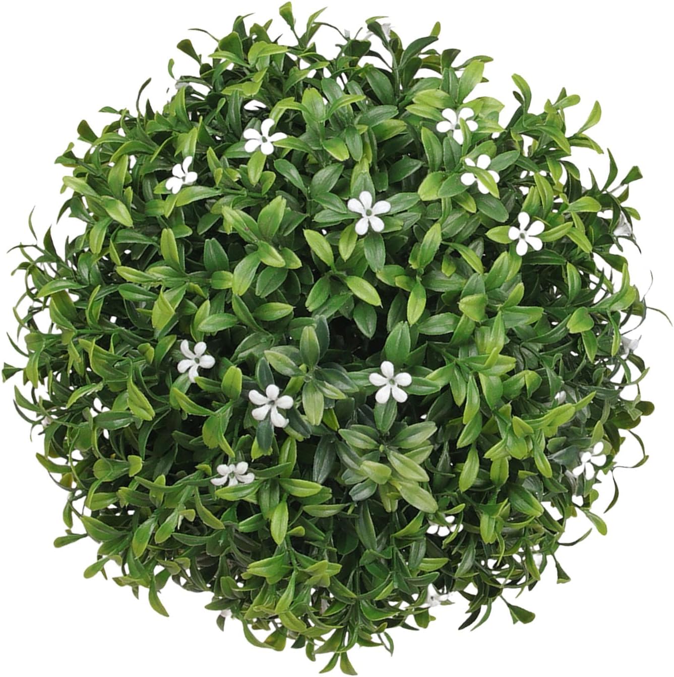 Realistic Grass Hanging Sphere Artificial Topiary for Yard Backyard Wedding Centerpieces Greenery Ball Festival Decorations