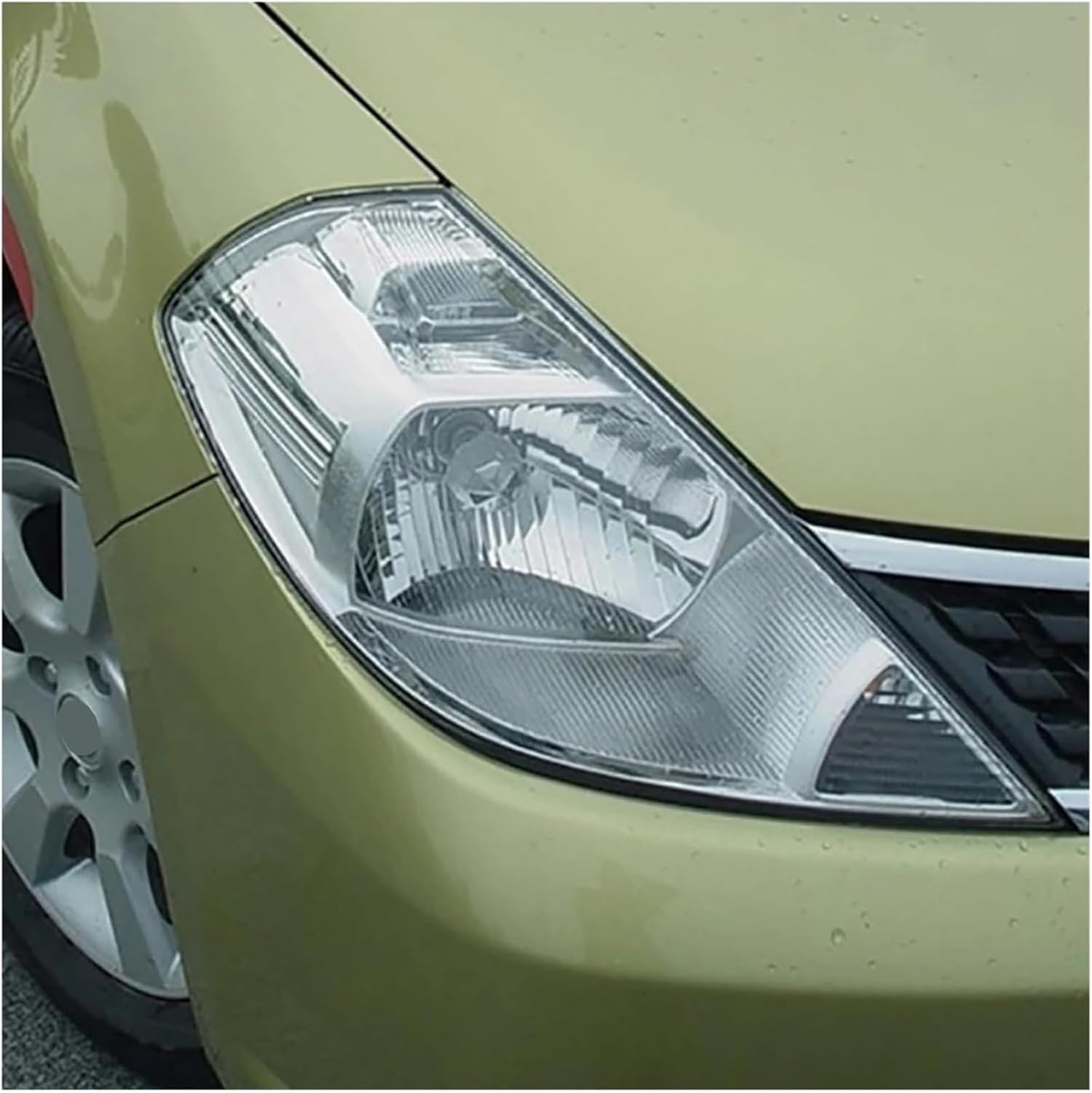 Car Headlight Lens Replacement for Nissan For Tiida 2005 2006 2007 Front Headlamp Cover Lamp Sha Headlight Shell