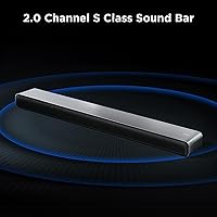 Vista 2 de TCL S45H Clase S, barra de sonido de 2.0 canales con Dolby Atmos, DTS Virtual:X, transmisión de música Bluetooth y calibración automática