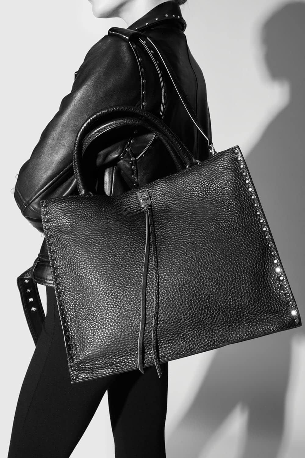 Miniatura 5 de Rebecca Minkoff Darren Tote Bag para mujer Bolsos de cuero de calidad para mujer, bolso versátil para mujer, bolso de mano de cuero y bolsa de